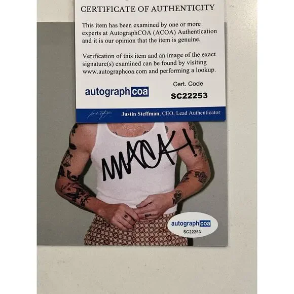 Macklemore Signed Autographed CD Ben ACOA Autographed COA Authenticated #4